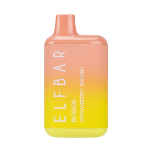 Elf Bar BC5000 Strawberry Banana | Puff N Fun Smoke Shop Elf Bar BC5000 Strawberry Banana | Puff N Fun Smoke Shop