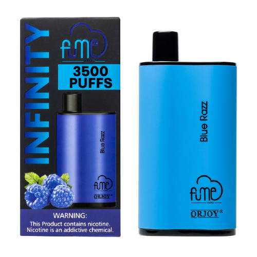 FUME Infinity 3500 Puff Blue Razz Disposable Vape FUME Infinity 3500 Puff Blue Razz Disposable Vape