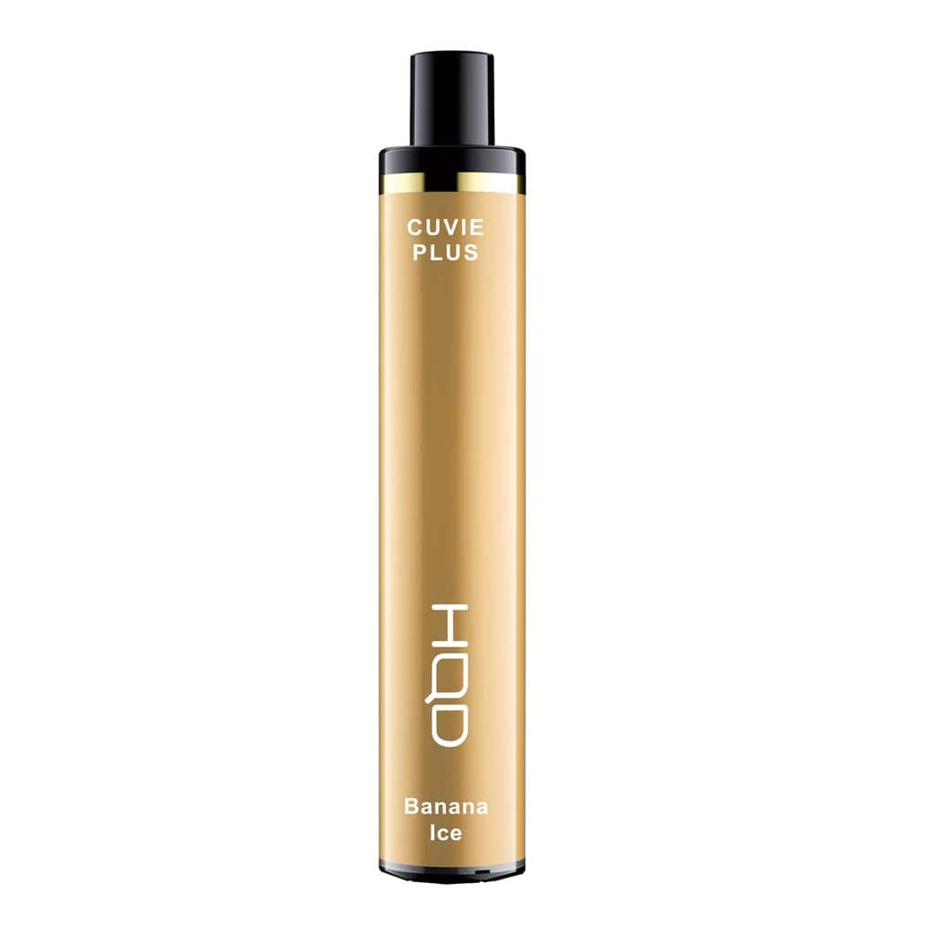 HQD Cuvie Plus 1200 Puff Banana Ice Disposable Vape HQD Cuvie Plus 1200 Puff Banana Ice Disposable Vape