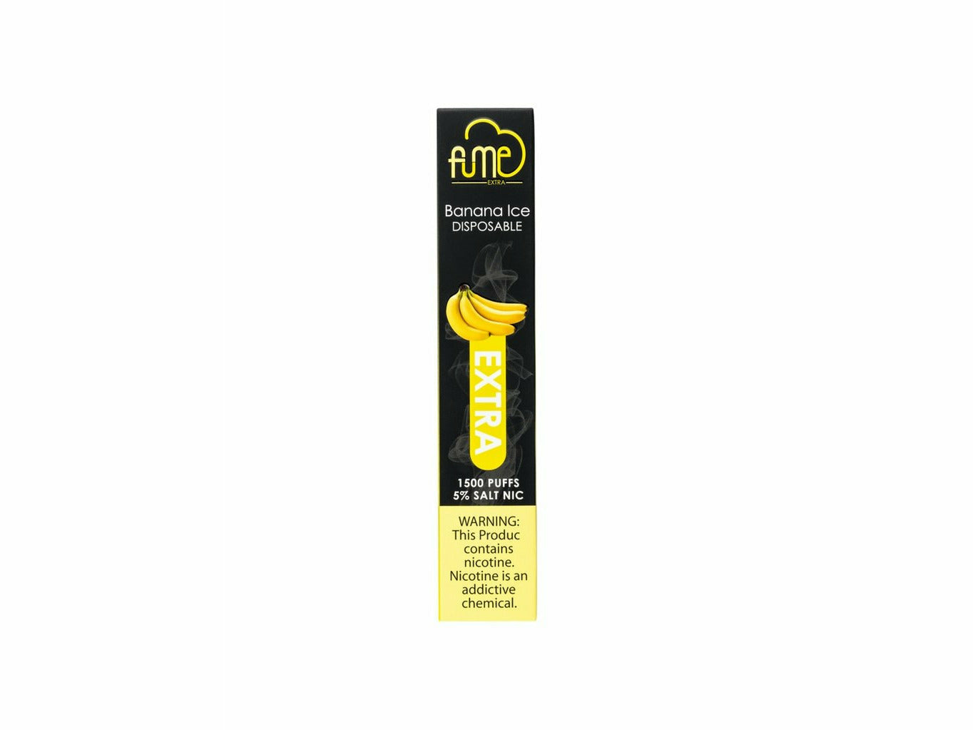FUME Extra 1500 Puff Banana Ice Disposable Vape FUME Extra 1500 Puff Banana Ice Disposable Vape