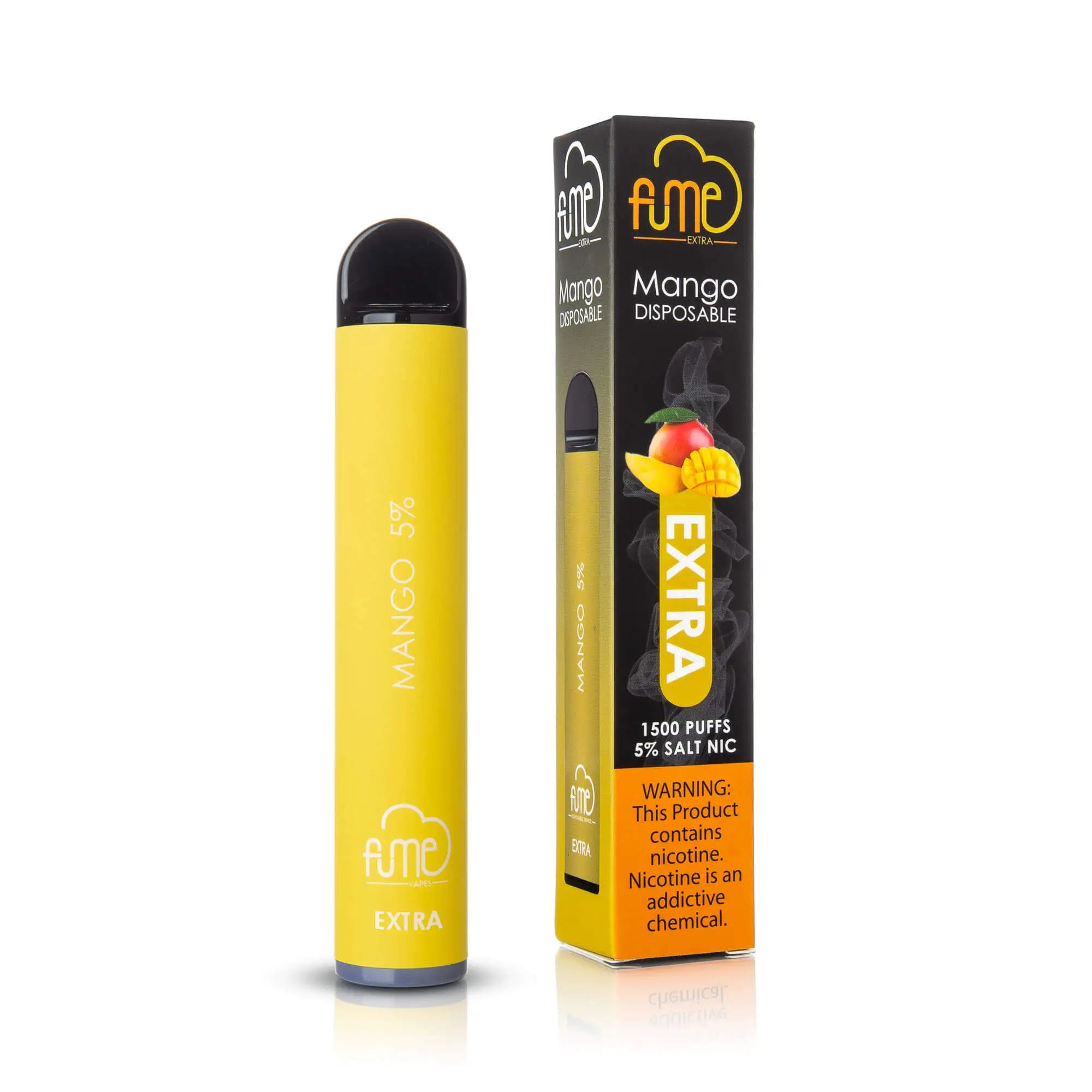 FUME Extra 1500 Puff Mango Disposable Vape FUME Extra 1500 Puff Mango Disposable Vape