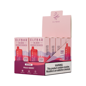 Elf Bar BC5000 Peach Berry Disposable Vape