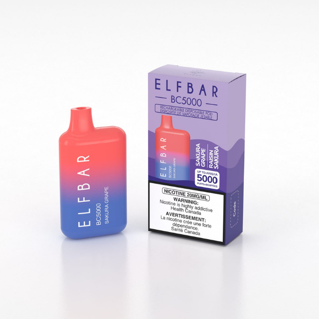 Elf Bar BC5000 Sakura Grape | Puff N Fun Smoke Shop Elf Bar BC5000 Sakura Grape | Puff N Fun Smoke Shop
