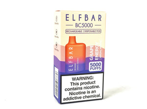 Elf Bar BC5000 Grape Energy Vape