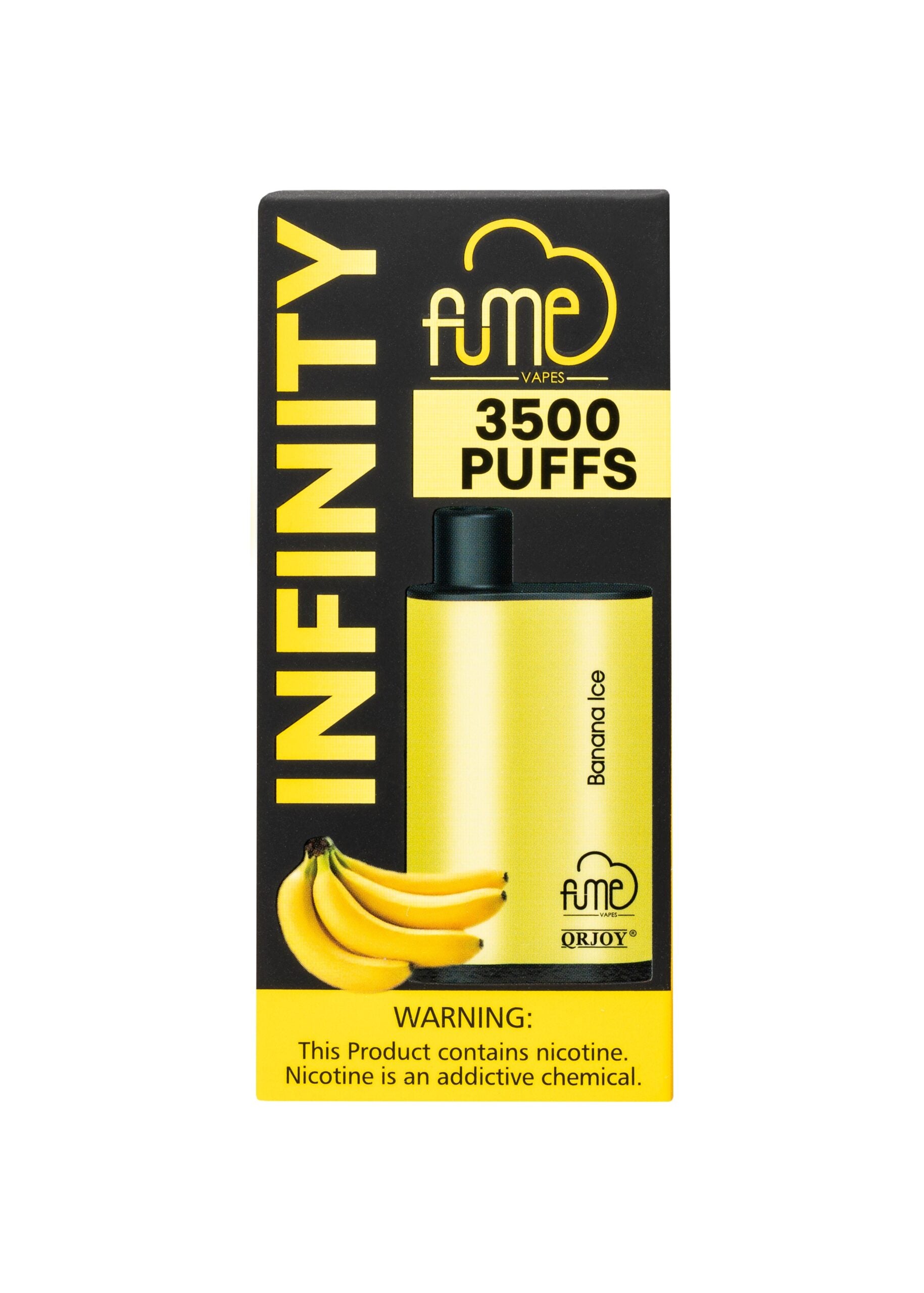 FUME Infinity 3500 Puff Banana Ice Disposable Vape