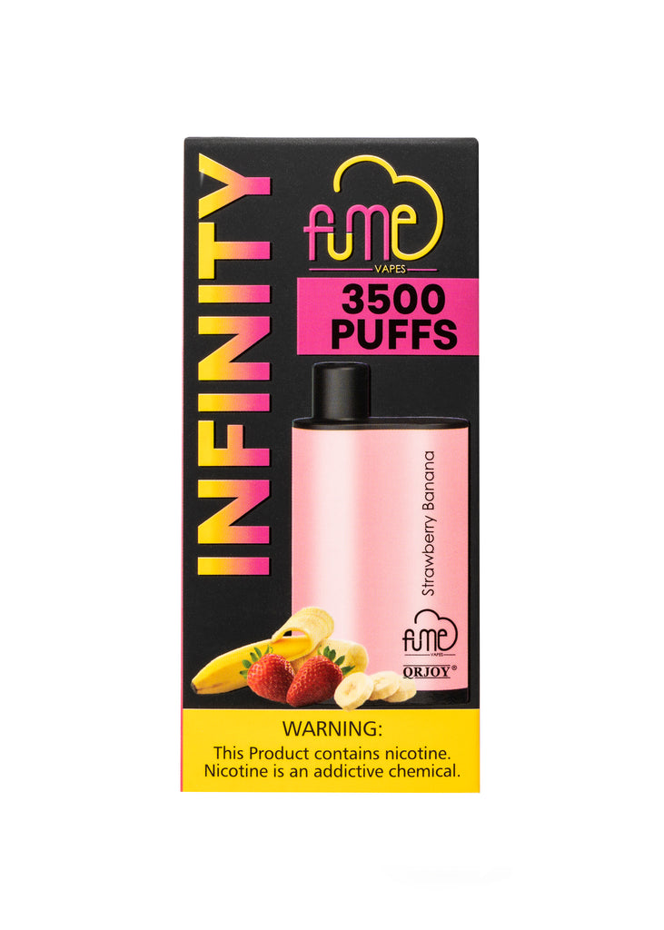FUME Infinity 3500 Puff Strawberry Banana Disposable Vape