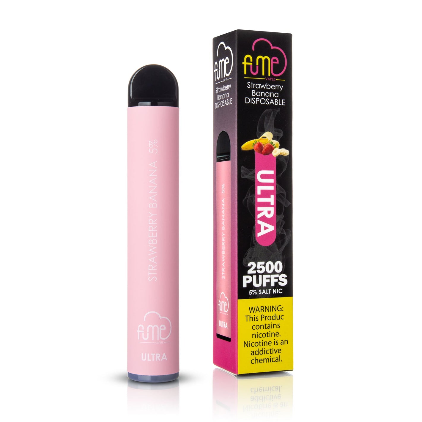 FUME Ultra Disposable Vape 2500 Puff Strawberry Banana