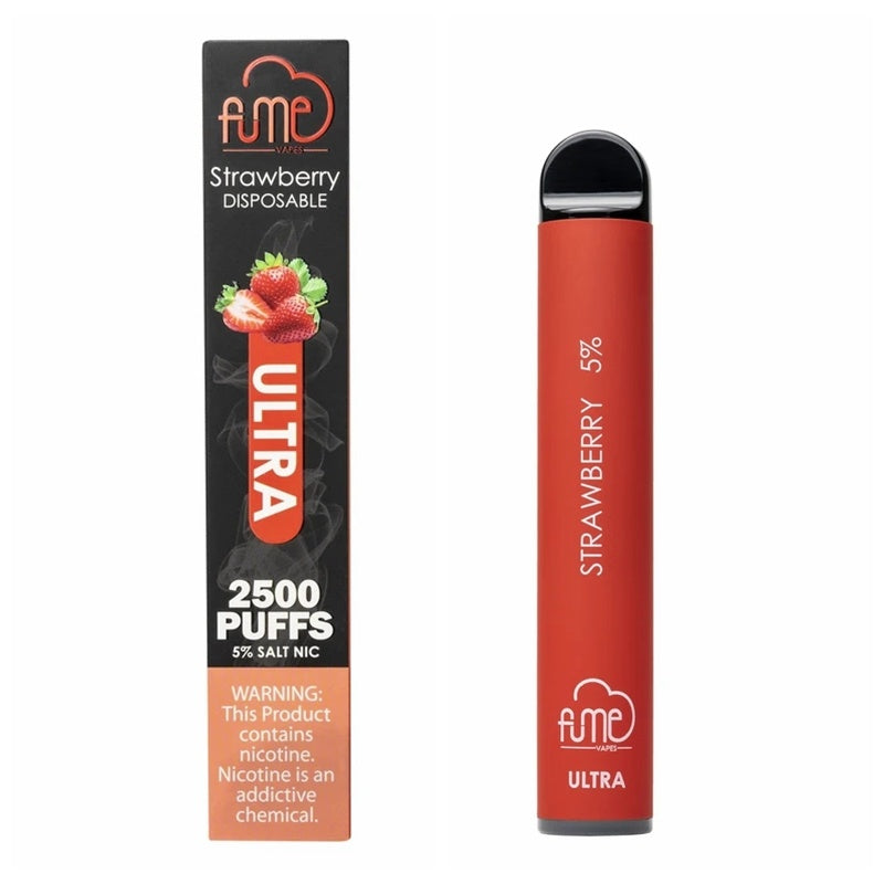 FUME Ultra Disposable Vape 2500 Puff Strawberry