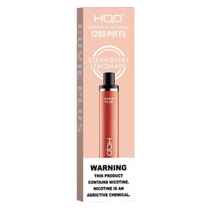 HQD Cuvie Plus 1200 Puff Strawberry Lemonade Vape