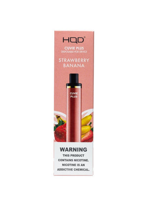 HQD Cuvie Plus 1200 Puff Strawberry Disposable Vape