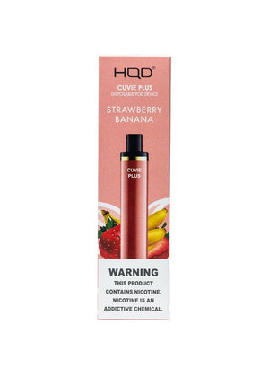 HQD Cuvie Plus 1200 Puff Strawberry Disposable Vape