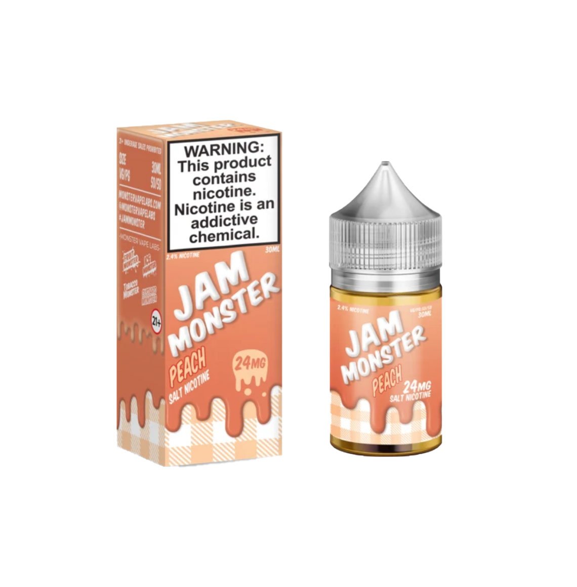 Jam Monster Peach E-liquid 30ML