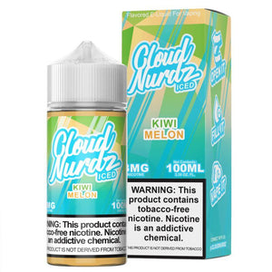 Cloud Nurdz kiwi Melon E-Liquid 100ML