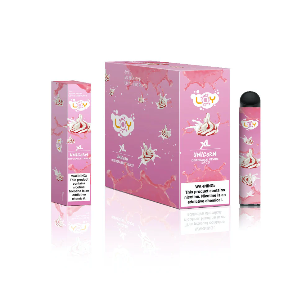 LOY XL 1600 Puff Unicorn Disposable Vape LOY XL 1600 Puff Unicorn Disposable Vape