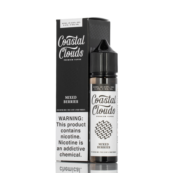 Coastal Clouds Iced Mixed Berries E-Liquid 60ML